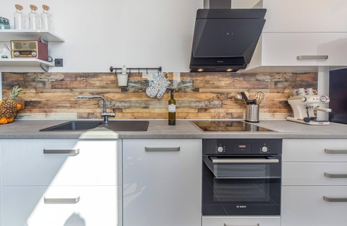 Smrika House | The attractive semi-detached house, which consists of two floors, is located on a hill far from the