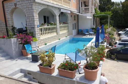 Dramalj Apartment | Three bedroom apartment with a swimming pool Dramalj, Crikvenica (A-5594-b)