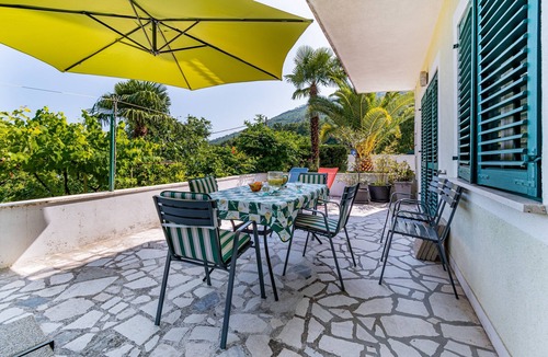 Lovran Apartment | Three bedroom apartment with terrace and sea view Lovran, Opatija (A-7837-a)
