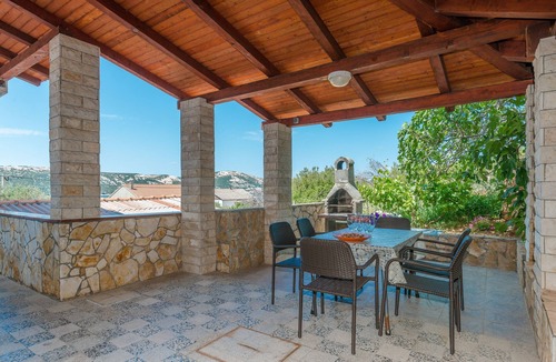 Stara Novalja Apartment | Three bedroom apartment with terrace and sea view Stara Novalja, Pag (A-6319-c)