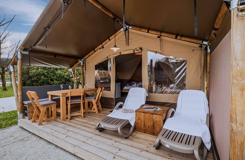 Tuhelj House | Tranquil Tuhelj Thermal Haven Glamping Tents - Camping Tent 1