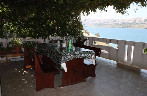 Zubovici Apartment | Two bedroom apartment with terrace and sea view Zubovići, Pag (A-6394-d)