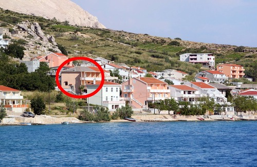 Metajna Apartment | Two bedroom apartment near beach Metajna, Pag (A-6522-b)
