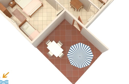 Novalja Apartment | Two bedroom apartment near beach Novalja, Pag (A-4114-d)