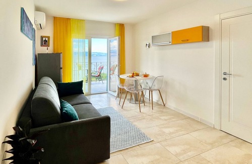 Medveja Apartment | Two bedroom apartment with terrace and sea view Medveja, Opatija (A-7720-b)