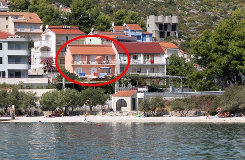 Marina Apartment | Two bedroom apartment with balcony and sea view Marina, Trogir (A-6116-d)