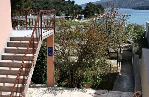 Marina Apartment | Two bedroom apartment with balcony and sea view Marina, Trogir (A-6116-d)