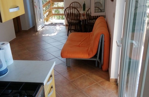 Lun Apartment | Two bedroom apartment with terrace and sea view Cove Mulobedanj, Pag (A-16285-b)