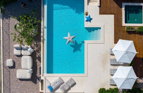 Lokva Rogoznica Villa | Villa Agata - Private Pool, Jacuzzi, Sauna, Gym, Sea views