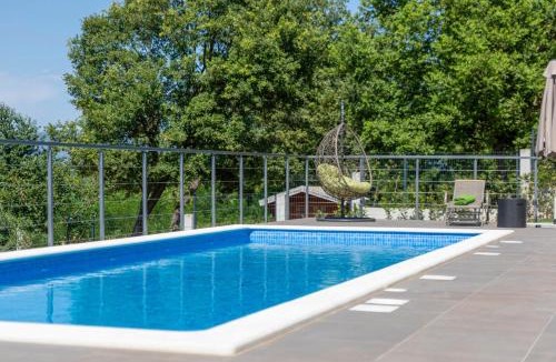 Sveta Nedelja Villa | Villa Althea for 8 persons near Labin with 35 m2 heated pool, kids playground & large garden