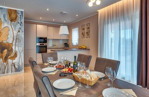 Brgod Villa | Villa Astrid near Labin - Rabac for 11 people with 55 m2 private pool & sea view - pet friendly