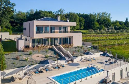 Sveta Nedelja Villa | Villa Callista near Labin for 10 persons with kids playground, fitness and heated pool