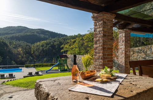 Buzet Villa | Villa Denis Village in Central Istria for 28 people pet friendly complex of 4 stone houses