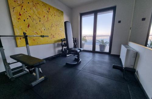 Veprinac Villa | Villa K Opatija with a heated pool, gym, sauna, astonishing sea view