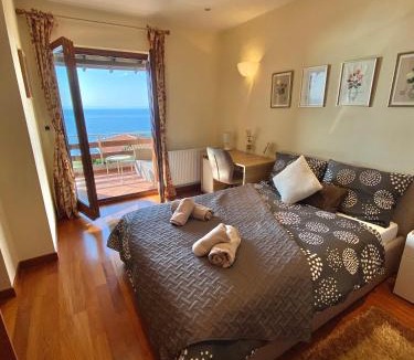 Lovran Villa | VILLA LOVRAN - 150 m to the beach - infinity pool - incredible sea view - fitness gym