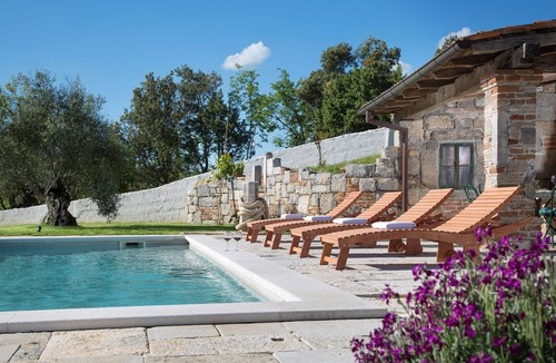 Gondolici Villa | Villa Malini with Pool, Sauna and Fenced Garden