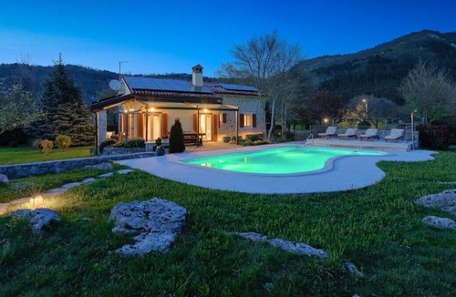 Lupoglav Villa | Villa Marija Učka in Brest pod Učkom - Haus für 4-6 Personen