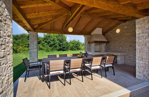 Nedescina Villa | Villa Mattina - Holiday House In Istria - 8+2 Persons, 4 Bedrooms With Bathrooms