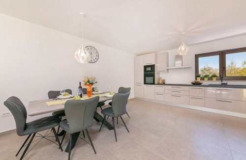 Kapelica Villa | Villa Milica near Labin for 8 people with private pool & kids playground - pet friendly