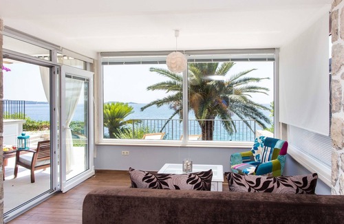 Mlini Apartment | Villa Mirjana - One Bedroom Apartment with Terrace and Sea View (Palma)