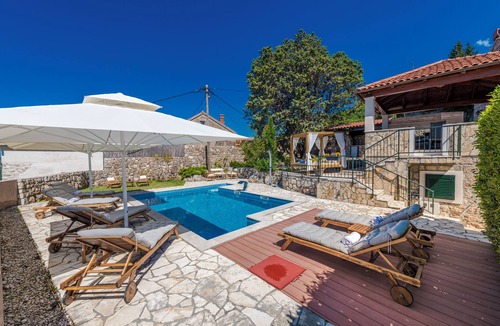 Mlini Villa | Villa Platanus with Private Pool & Sea View