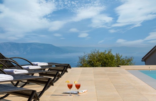 Ripenda Kosi Villa | Villa Primela with breathtaking sea views and private pool