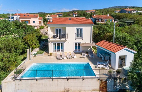 Smrika Villa | Villa with outdoor pool and panoramic views