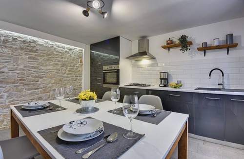 Rakalj House | Villa with private pool, playground, sun terrace, WLAN