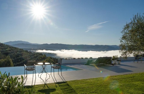 Sveti Bartol Villa | Villa with Private Pool & Lake View near Motovun, Casa Mille Olivi Heritage