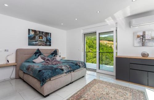 Veprinac House | White Pearl Diamond Opatija, Luxury Villa, Meerblick, beheizter Pool