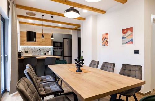 Kupjak House | Wonderful private villa for 7 guests with WIFI, A/C, hot tub, TV and terrace