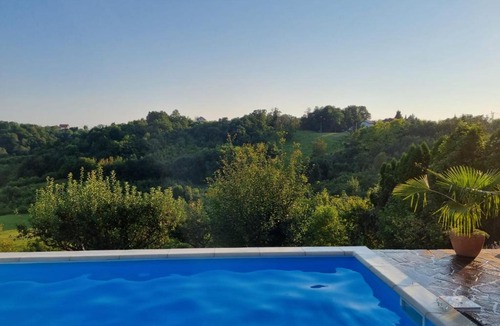 Kupljenovo House | Wooden House with Pool near Zagreb by Destination Green Croatia