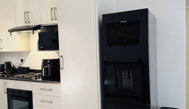 2-bedroom apartment in Sarona just by the mall equiped with pool BBQ gated suite