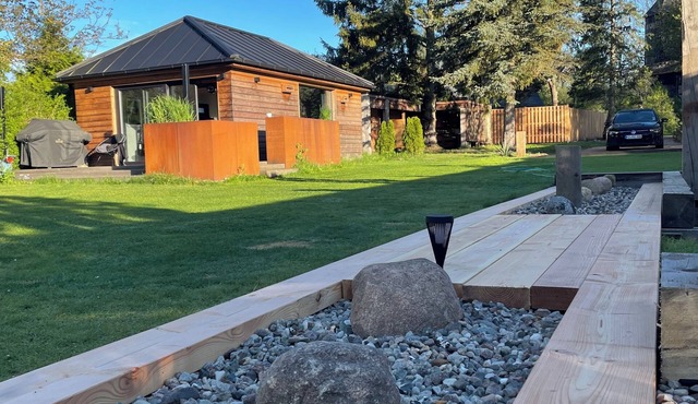 2500sqm waterfront property in the Müritz National Park incl. dog laundry canoe SUP bikes