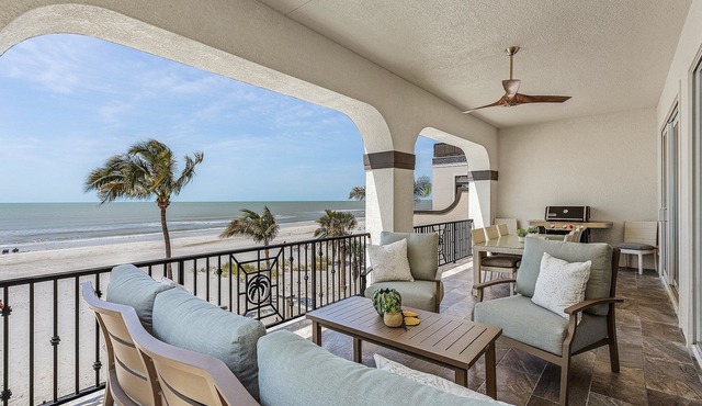 3134 Gulf-Front 5BR: Pool, Spa, Stunning Views