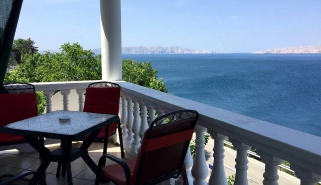 4*Apartman "Ana" Nr.1 - beach/bay, fantastic view of the sea & islands