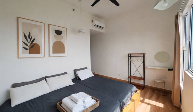 7 Pax 2 Bedroom Netflix Wi-Fi Melaka Seaview