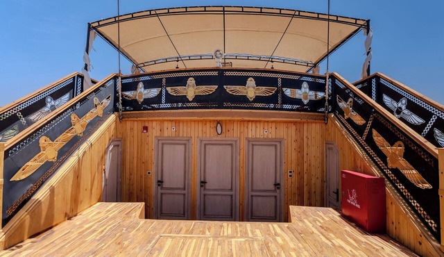 Anoush Dahabiya Nile cruise Double Room 7 nights From Luxor to Luxor each Monday