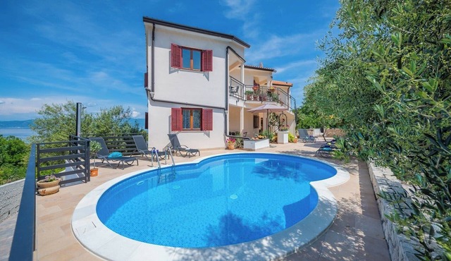 Apartment in Drenje with Sea View & Pool