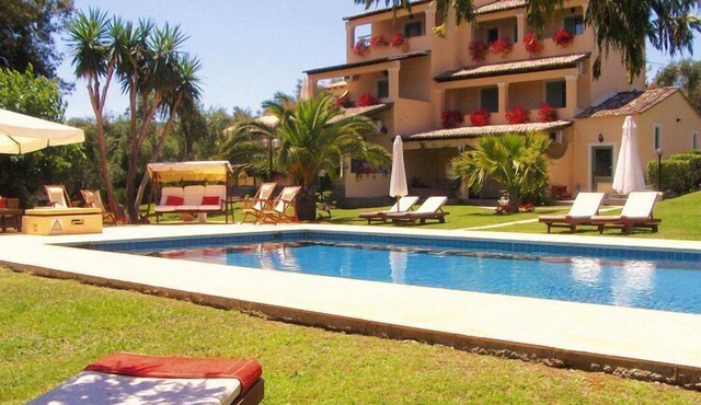 Apartment in Gouvia with Sea View and Pool