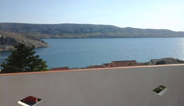 Apartment in Metajna with Seaview, Balcony, Air condition, WIFI (4890-2)