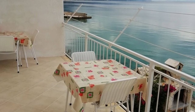 Apartment in Pisak with Seaview, Balcony, Air condition, WIFI (195-1)