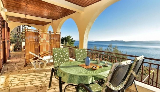 Apartment in Pisak with Seaview, Terrace, Air condition, WIFI (77-2)