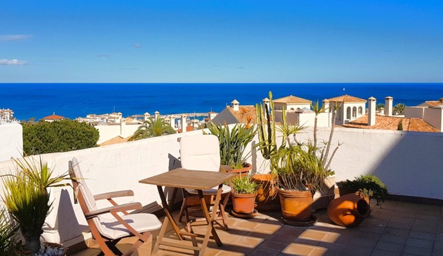 Apartment 'La Terraza del Mar' with Sea View, Wi-Fi and Air Conditioning