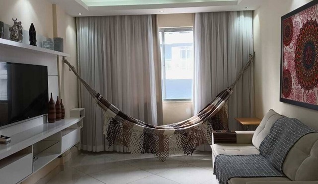APT PRAIA DO FORTE 100 METERS FROM THE SAND CONTACT 21 99798 9913