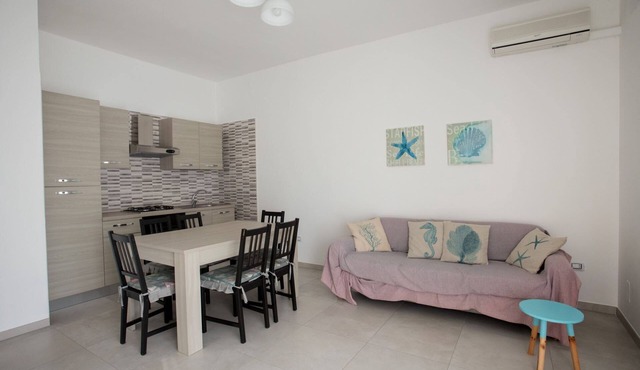 Aqua Apartment | outdoor space, wifi, a/c