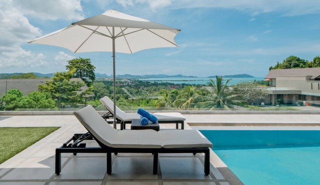 Aroha Seaview Villa In Nature -Private Pool