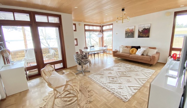 Beach front apartment
