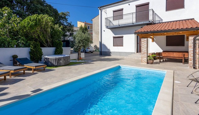 Beach front home in Novi Vinodolski