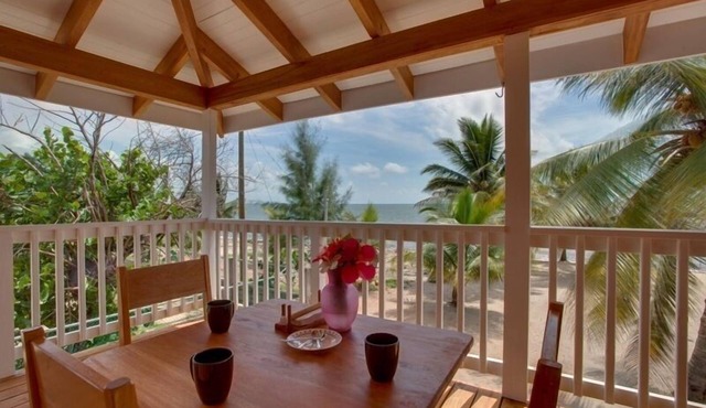 Beach Front Rental, Casita Del Mar, Hopkins, Belize